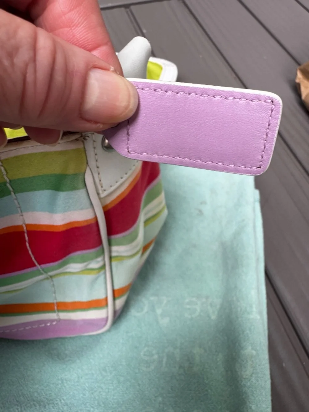 Coach hampton multicolor